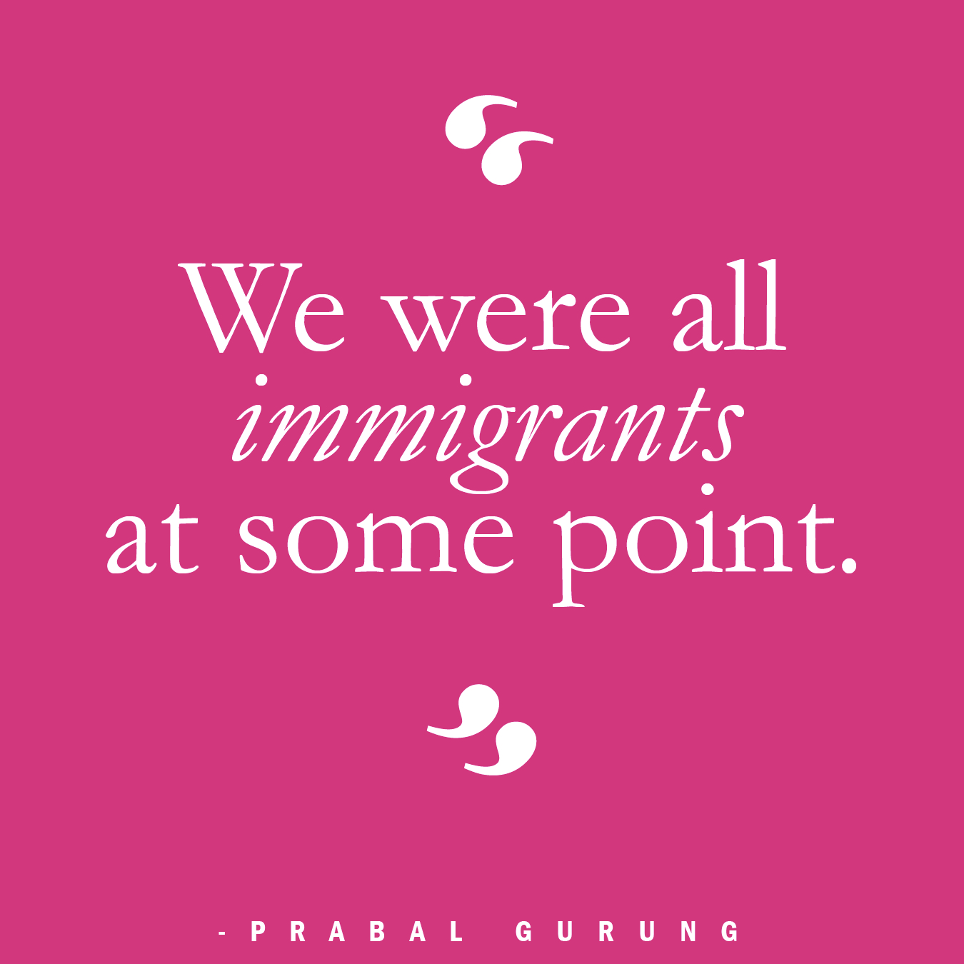 Honoring Immigrant Heritage Month with Prabal Gurung News CFDA