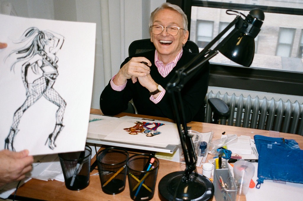 British Vogue on X: Based on a sketch by Bob Mackie for the