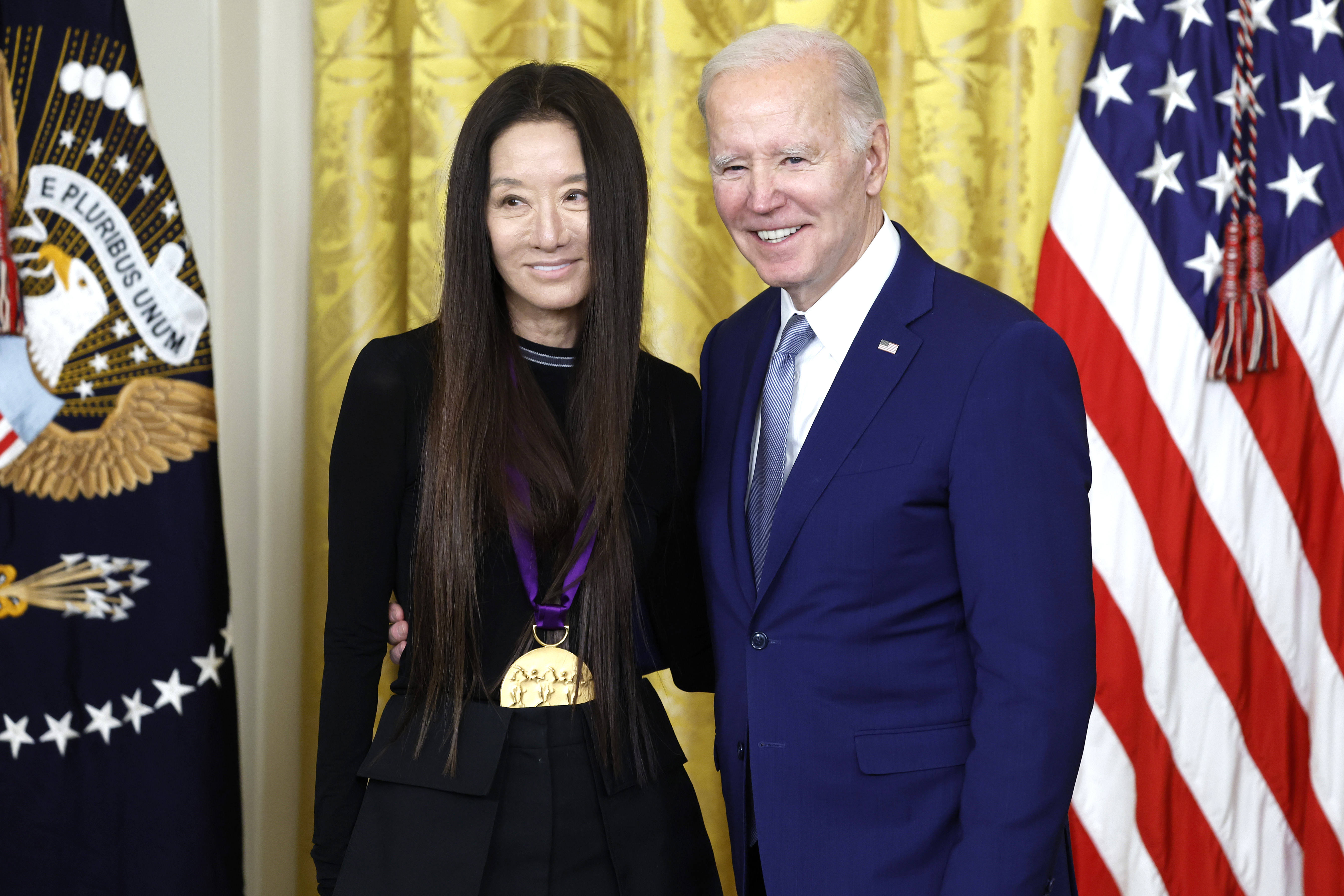 Out of body experience': Vera Wang honored with National Medal of