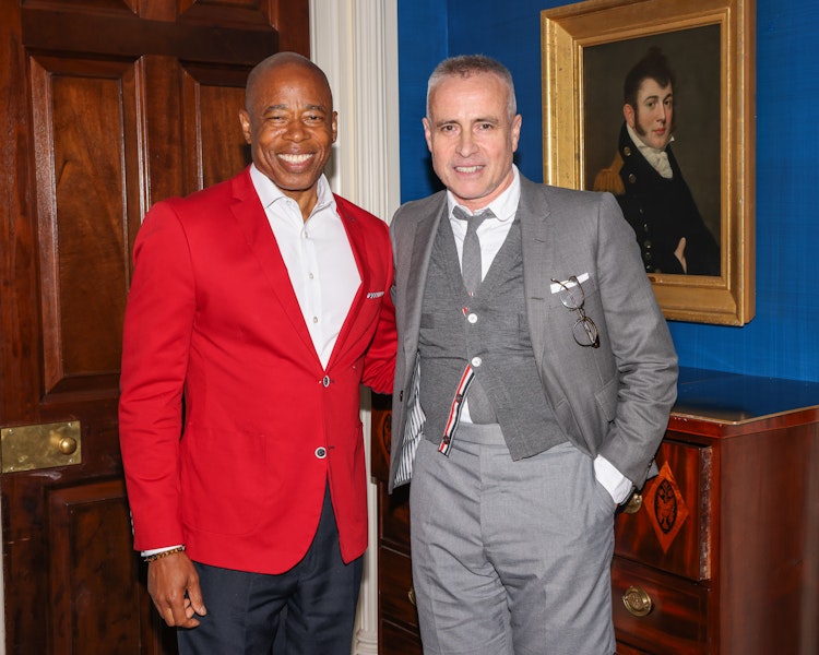 CFDA & Spotify Celebrate NYFW with Mayor Eric Adams and Thom Browne