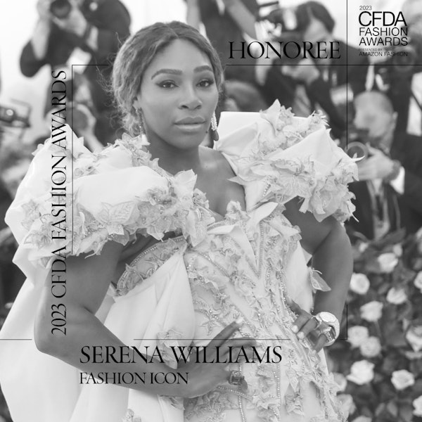 Serenawilliams is the first athlete to win the Fashion Icon Award